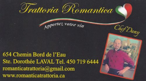Trattoria Romantica à Laval